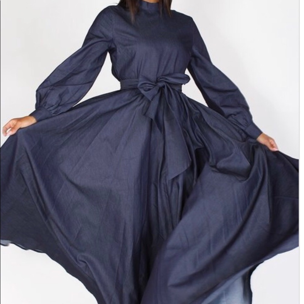 Brand new Denim Maxi Dress